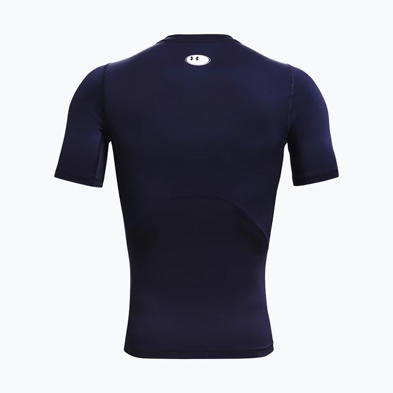 Мъжка тренировъчна тениска Under Armour Ua Hg Armour Comp SS морско синьо 1361518-410 6