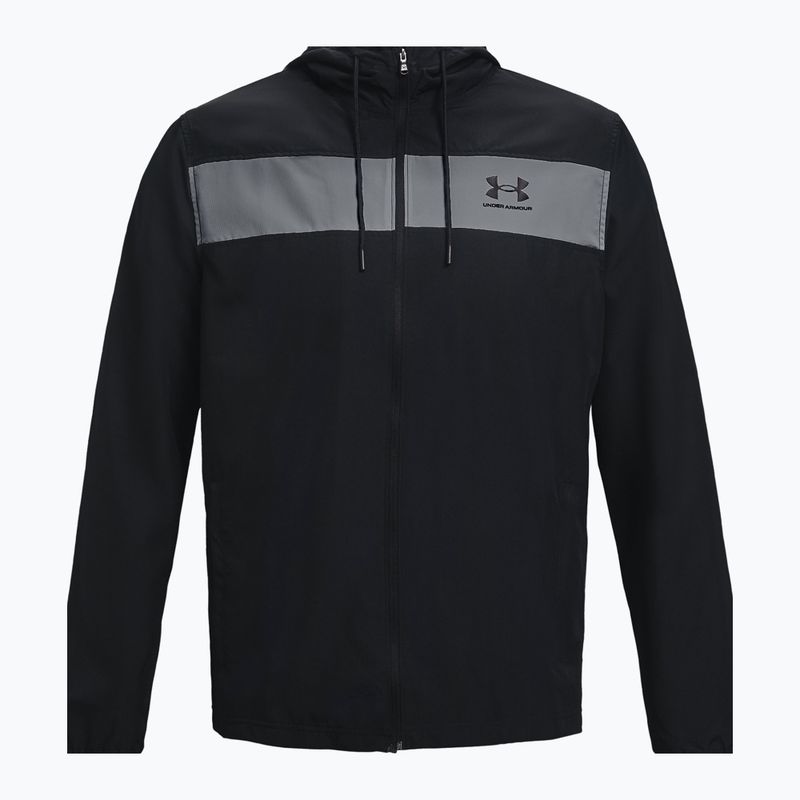 Under Armour Sportstyle Windbreaker мъжко яке за тренировка черно 1361621 4