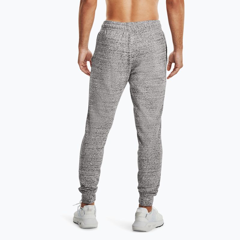 Мъжки панталони Under Armour Ua Rival Terry Jogger сиво/меланж 3