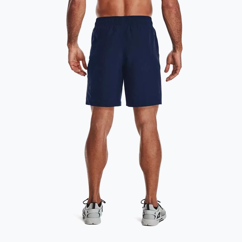 Мъжки шорти за тренировка Under Armour UA Woven Graphic WM тъмно синьо 1361433-408 2