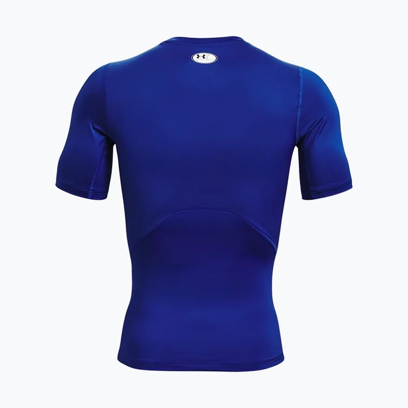 Мъжка тренировъчна тениска Under Armour Ua Hg Armour Comp SS морско синьо 1361518-400 6