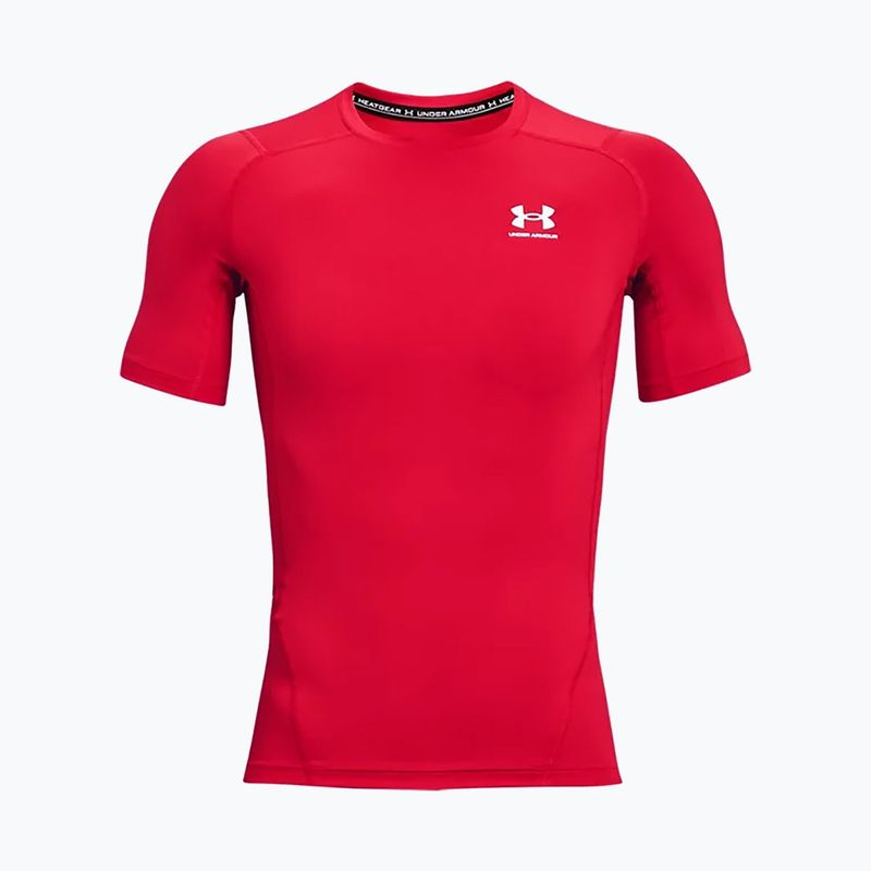 Мъжка тренировъчна тениска Under Armour Ua Hg Armour Comp SS червена 1361518-600 5