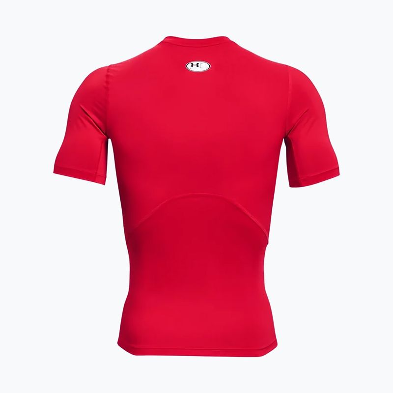 Мъжка тренировъчна тениска Under Armour Ua Hg Armour Comp SS червена 1361518-600 6