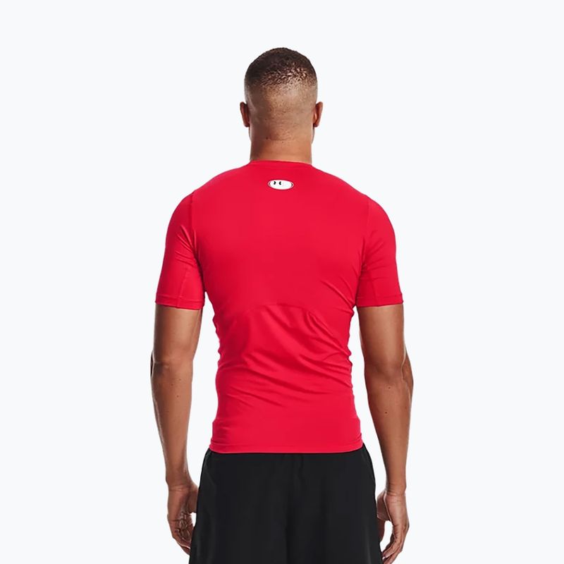 Мъжка тренировъчна тениска Under Armour Ua Hg Armour Comp SS червена 1361518-600 3