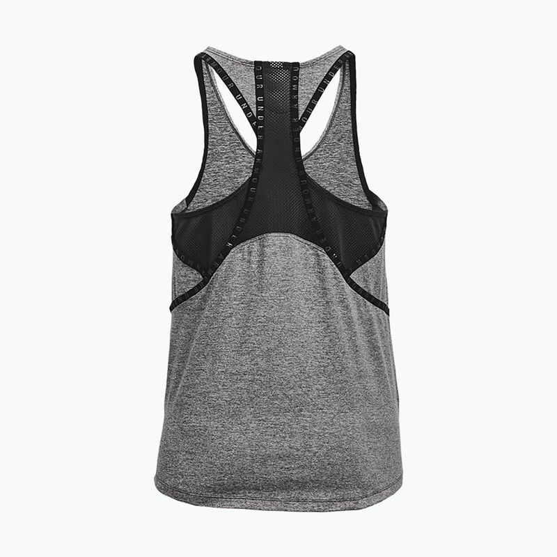 Горнище за тренировка за жени Under Armour UA Knockout Mesh Back Tank graphite 1360831 6