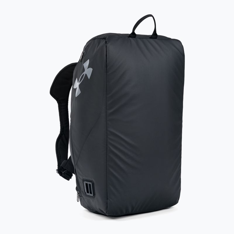 Under Armour Contain Duo Sm Дъфъл чанта за тренировки черна 1361225 2