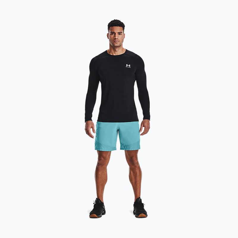 Under Armour HeatGear Armour Fitted мъжка тренировъчна тениска черна 1361506 5