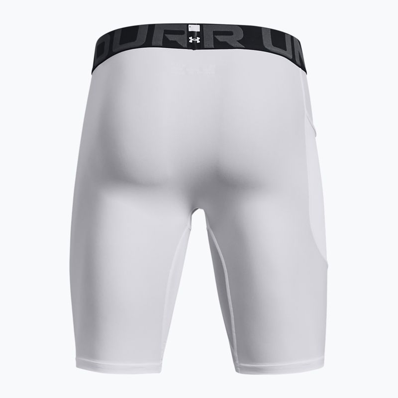 Мъжки къси панталони Under Armour HG Armour Long Shorts white/black 6