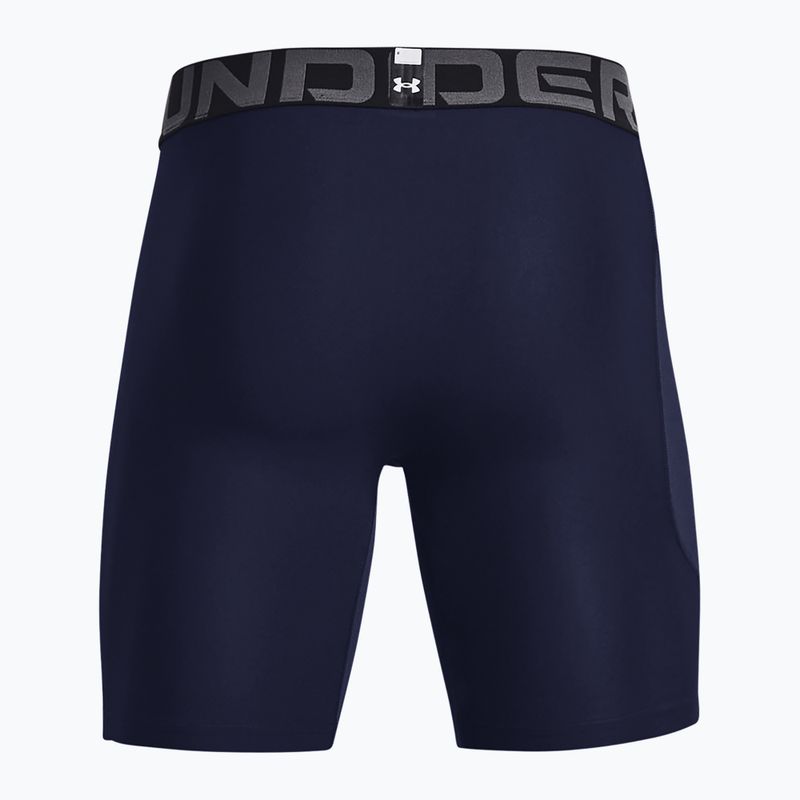 Мъжки тренировъчни шорти Under Armour HG Armour Shorts midnight navy/white 2