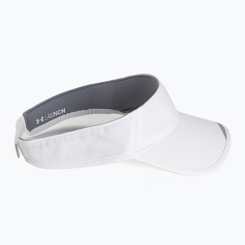 Мъжка козирка Under Armour Isochill Launch Run Visor 100 White UAR-1361563100 2