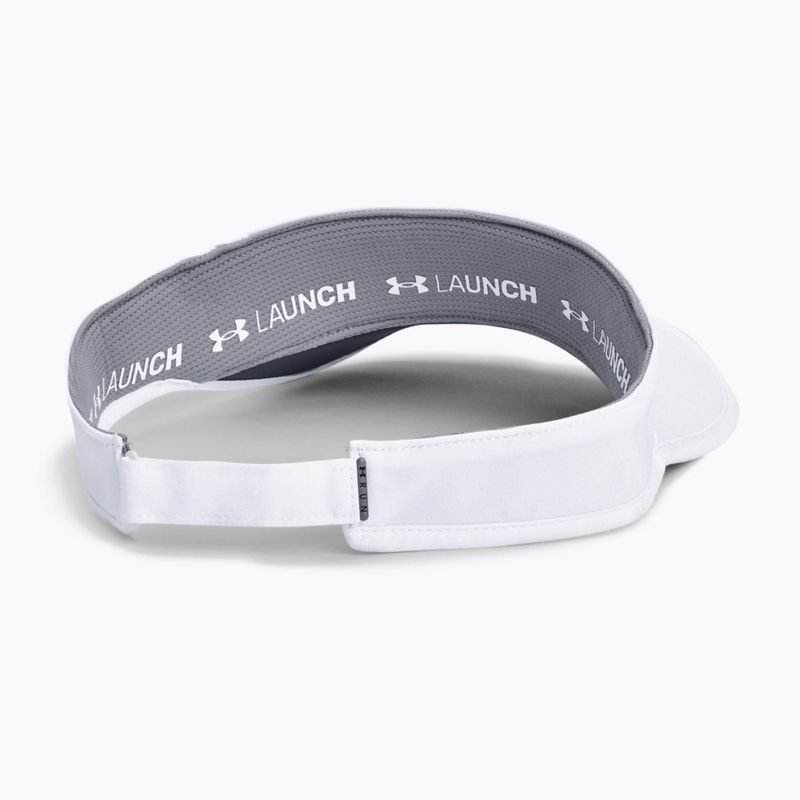 Мъжка козирка Under Armour Isochill Launch Run Visor 100 White UAR-1361563100 7