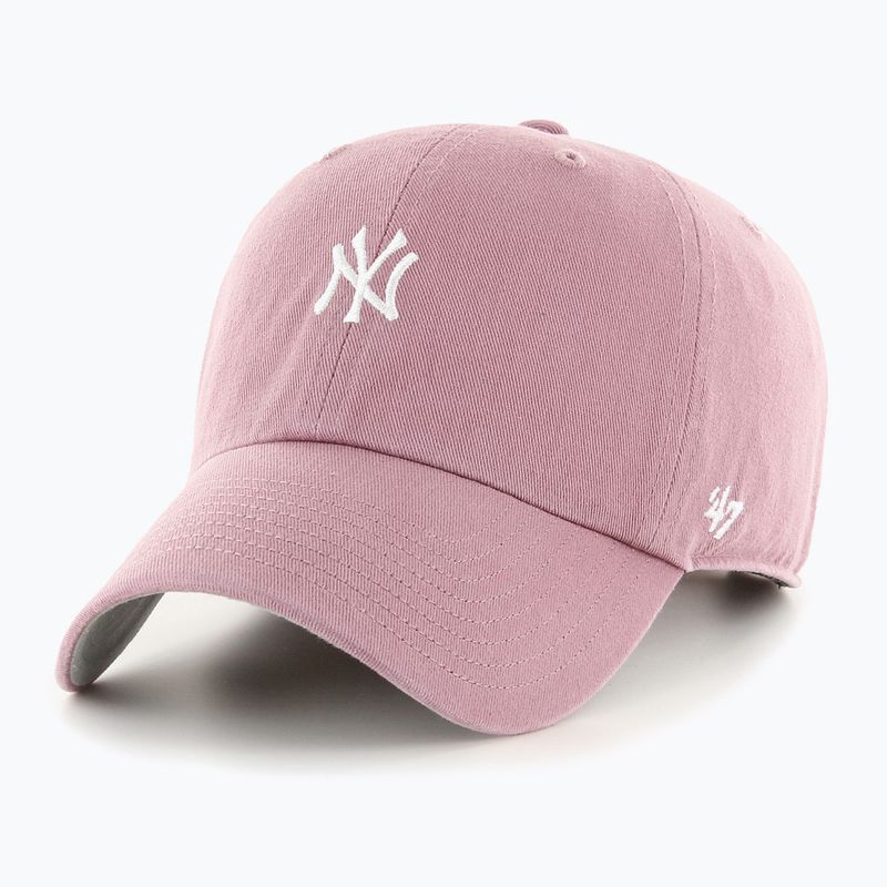 47 Марка MLB New York Yankees Base Runner шапка CLEAN UP лилава