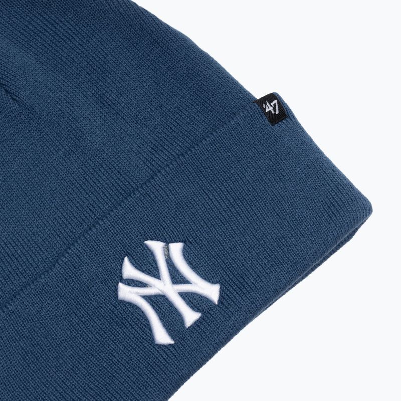 Зимна шапка 47 Brand MLB New York Yankees Haymaker timber blue 3