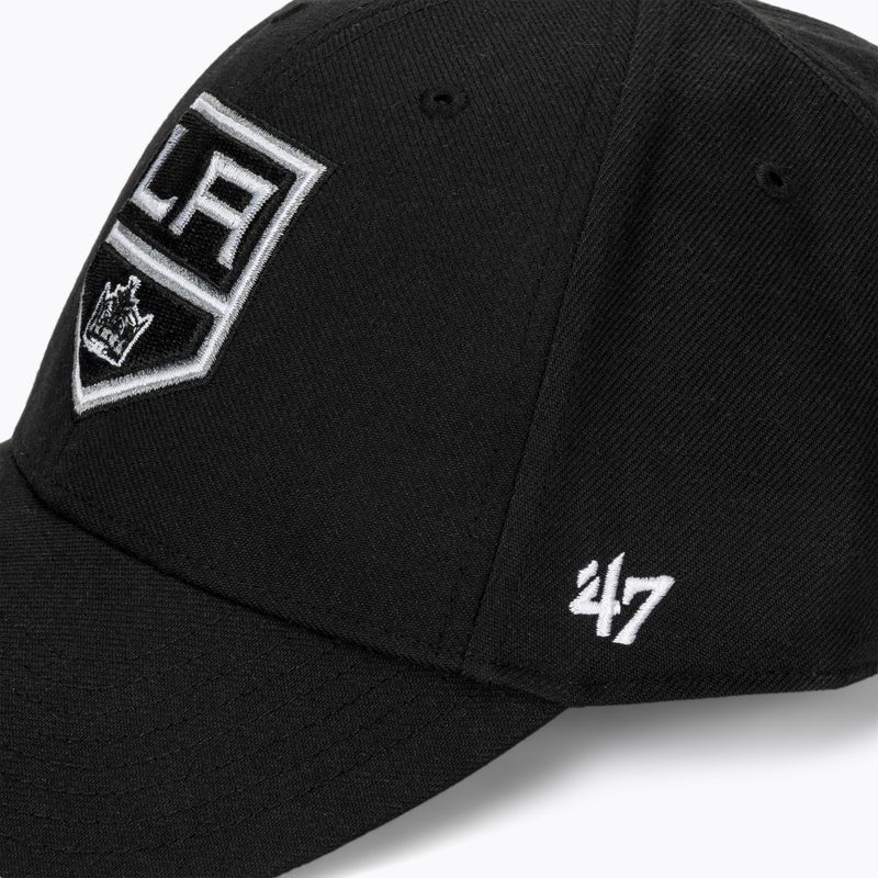 Бейзболна шапка 47 Brand NHL Los Angeles Kings MVP black 4