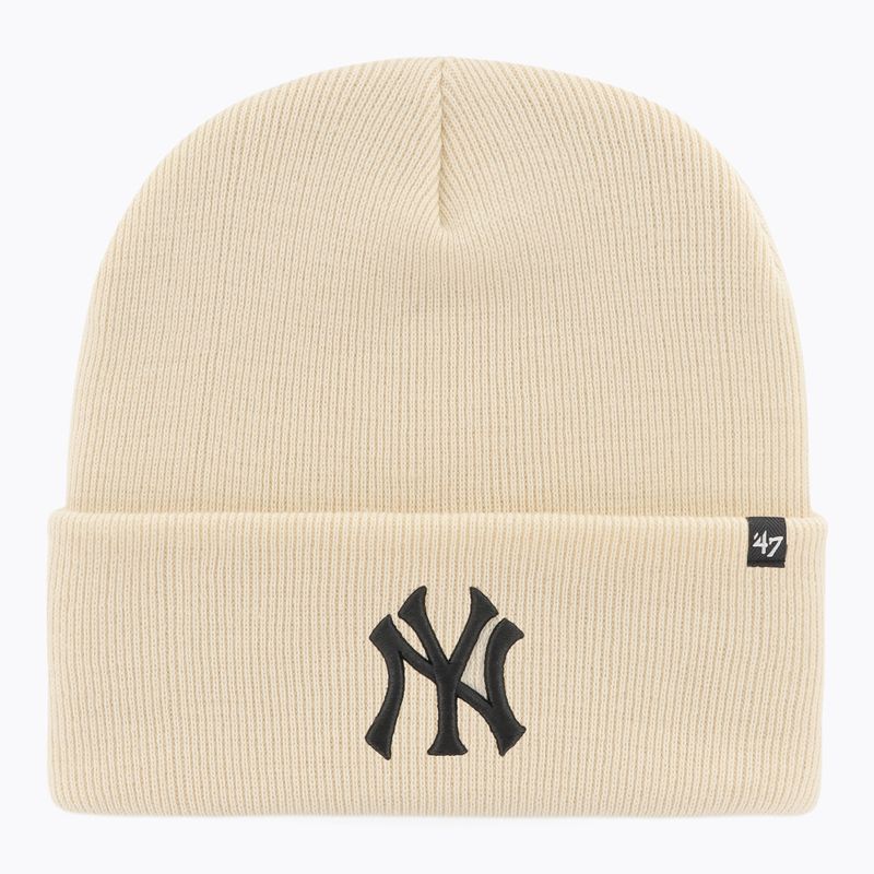 Зимна шапка 47 Brand MLB New York Yankees Haymaker natural