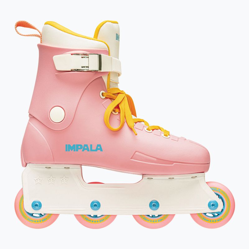 Дамски ролкови кънки IMPALA Lightspeed Inline Skate розово жълто