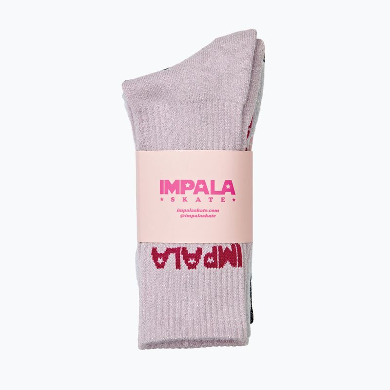 IMPALA Skate дамски чорапи 3 чифта блясък 3
