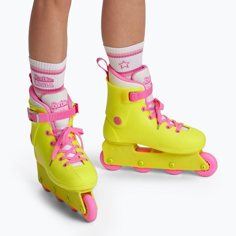 Дамски ролери IMPALA Lightspeed Inline Skate Барби bright yellow 16