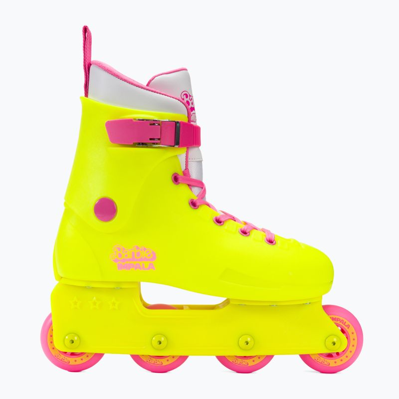 Дамски ролери IMPALA Lightspeed Inline Skate Барби bright yellow 2