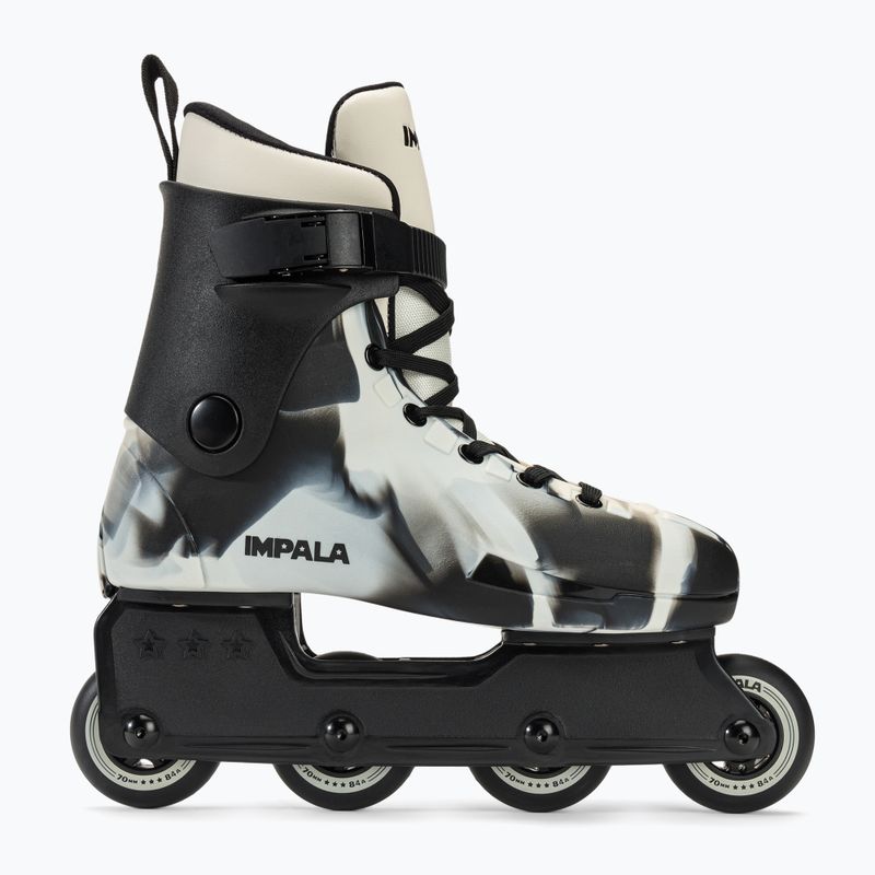 Дамски ролкови кънки IMPALA Lightspeed Inline Monochrome marble 2