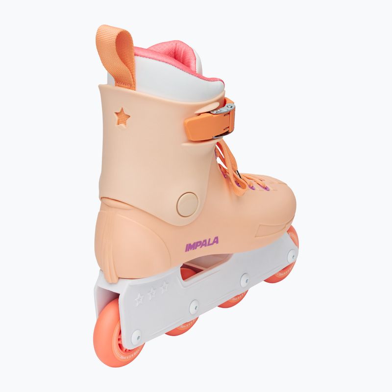 Дамски ролкови кънки IMPALA Lightspeed Inline Skate кайсия 3