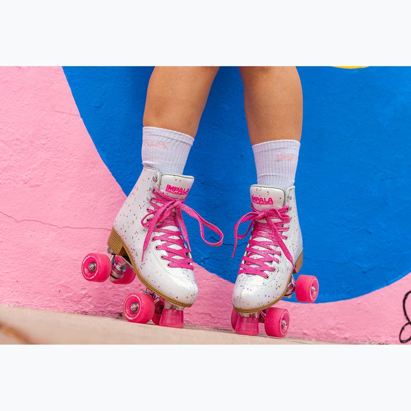 Дамски ролкови кънки IMPALA Quad Skate confetti 7