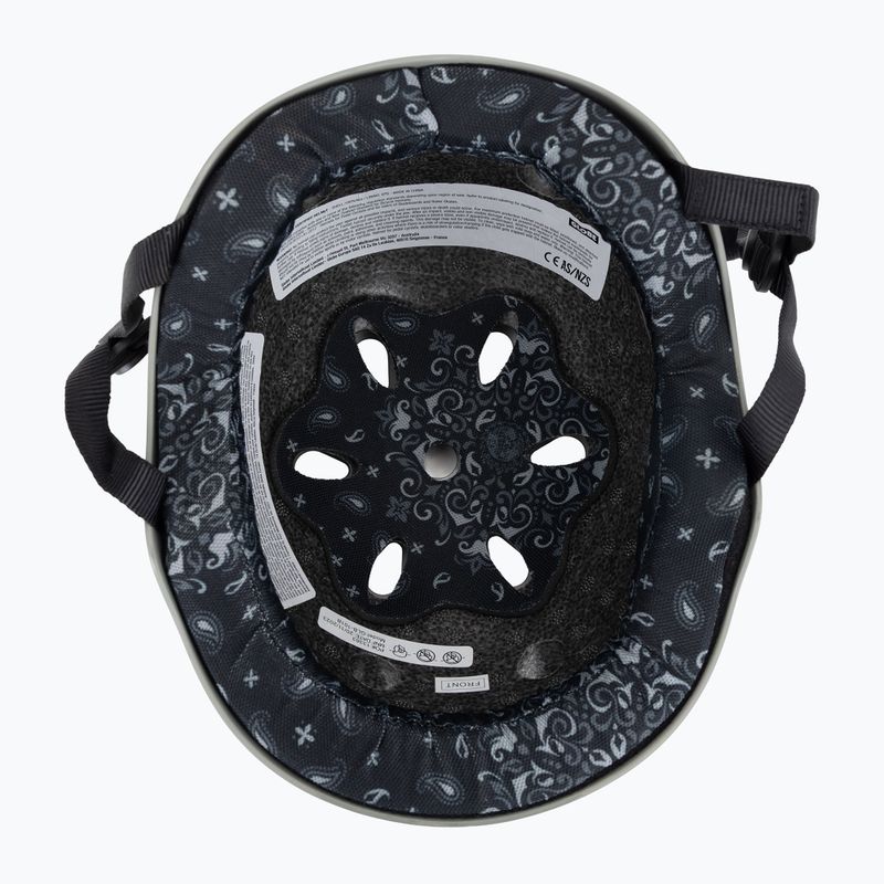 Globe Goodstock Сертифицирана матова каска в цвят gunmetal/bandana 5