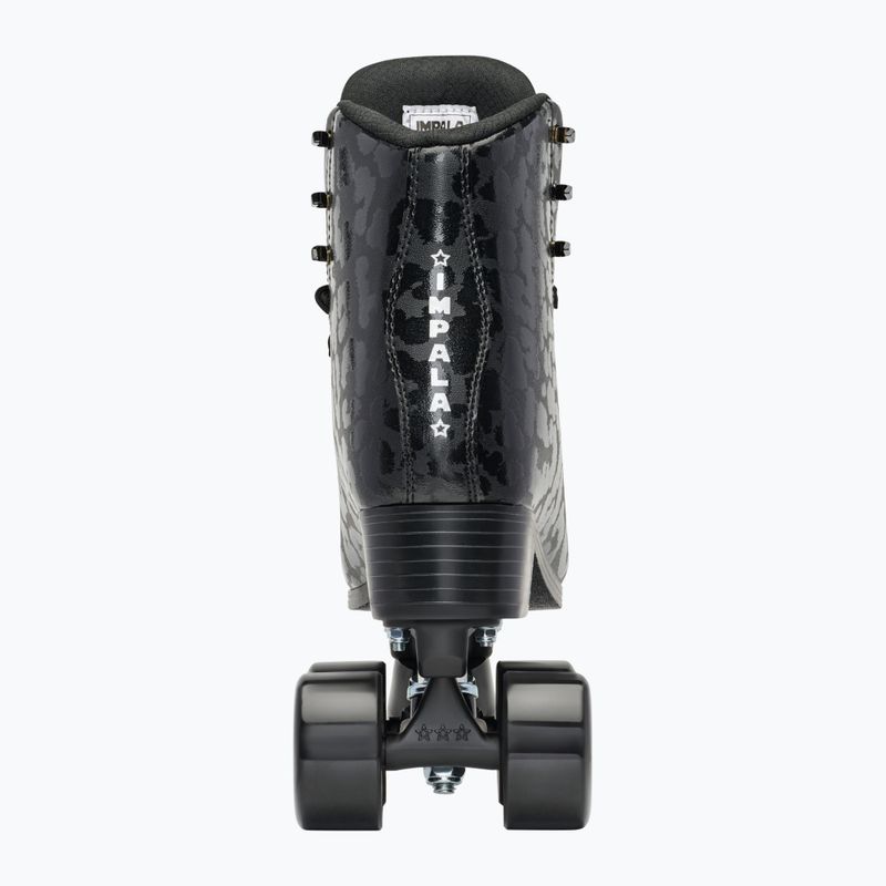 Дамски ролкови кънки IMPALA Quad Skate black leopard 4