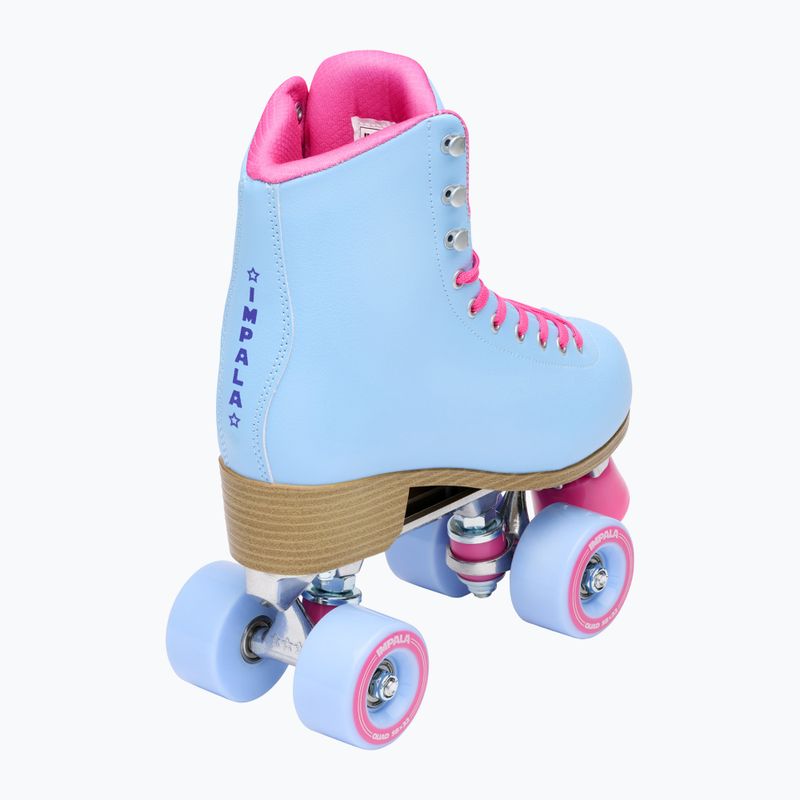 Дамски ролкови кънки IMPALA Quad Skate blue raspberry 3