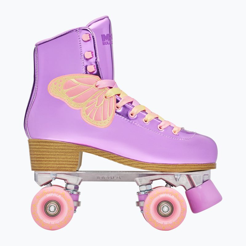 Дамски ролкови кънки IMPALA Quad Skate lavender flutter 2