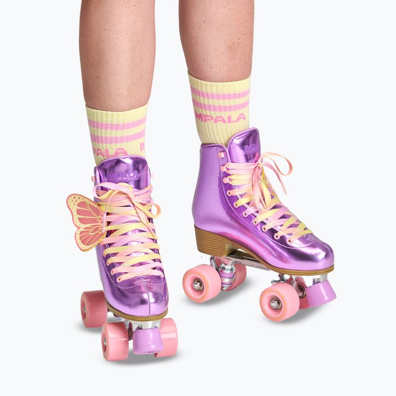 Дамски ролкови кънки IMPALA Quad Skate lavender flutter 6