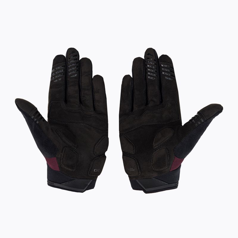Дамски ръкавици за колоездене Dakine Syncline Gel burgundy-black D10003741 2