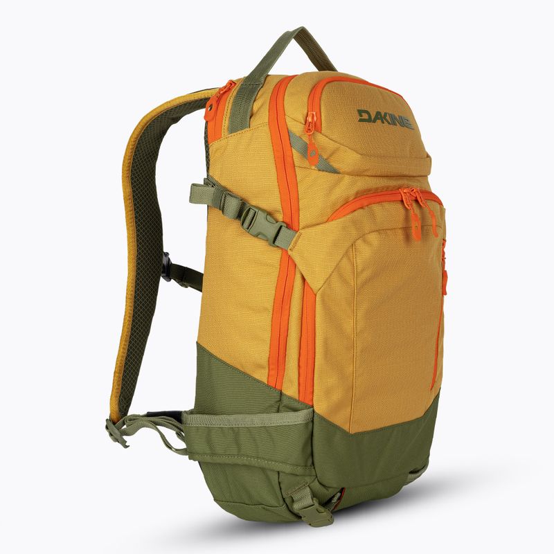 Дамска раница за сноуборд Dakine Heli Pro 20 l mustard seed 2