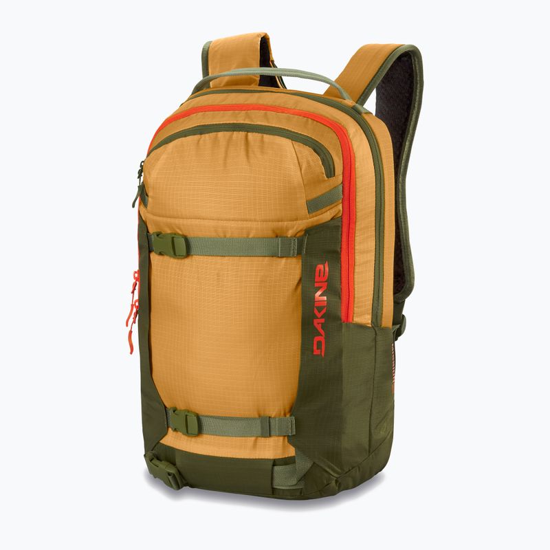 Dakine Mission Pro 18 l mustard seed дамска ски раница 6