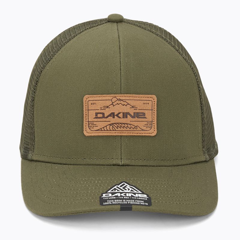 Dakine Peak To Peak Trucker полезност зелена бейзболна шапка 2