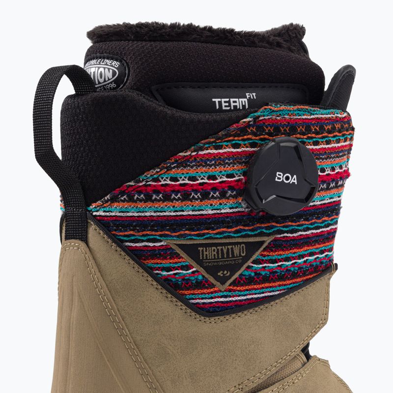 Сноуборд дамски THIRTYTWO Lashed Double Boa W'S beżowe 8205000207 8