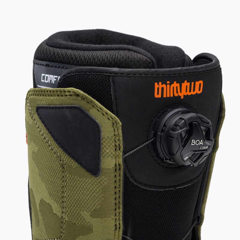 Мъжки ботуши за сноуборд THIRTYTWO Shifty Boa '22 зелени 8105000488 6