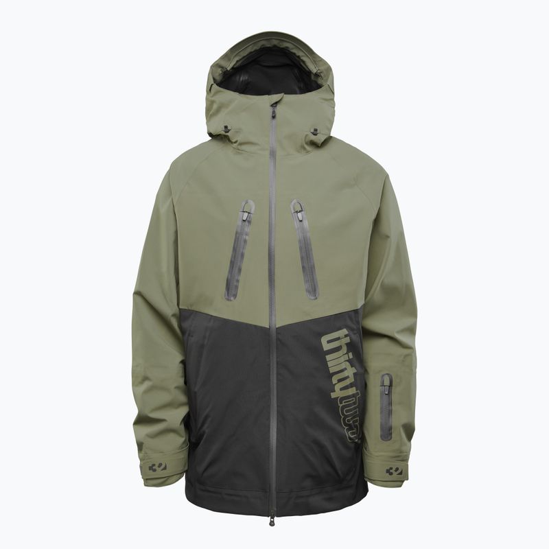 Мъжко яке за сноуборд ThirtyTwo TM-3 black/olive