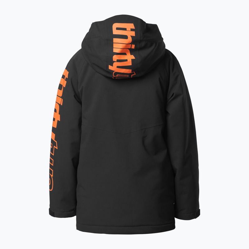 Детско яке за сноуборд ThirtyTwo Youth Grasser Insulated black/orange 2