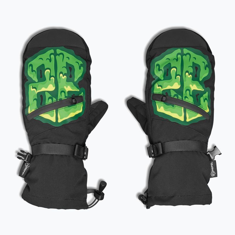 Детски ръкавици за сноуборд ThirtyTwo Youth Corp Mitt black/green