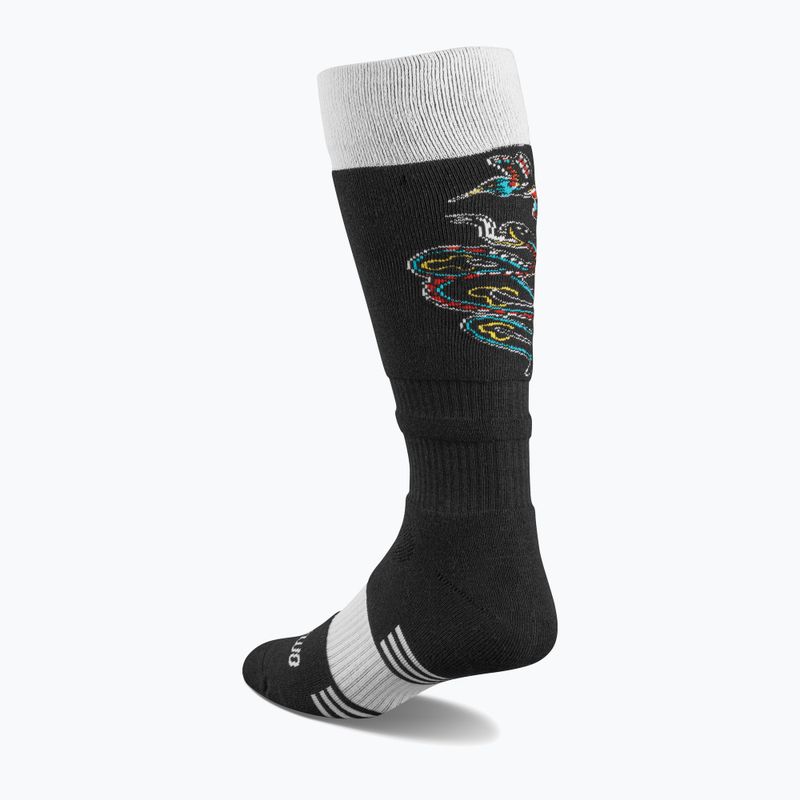 Мъжки чорапи за сноуборд ThirtyTwo TM Coolmax black/white 2