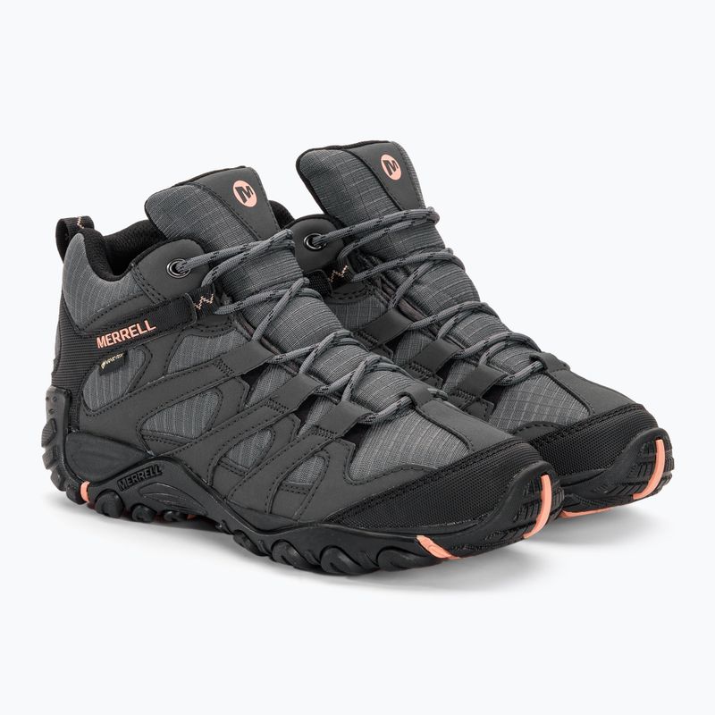 Дамски ботуши за туризъм Merrell Claypool Sport Mid GTX grey/peach 4