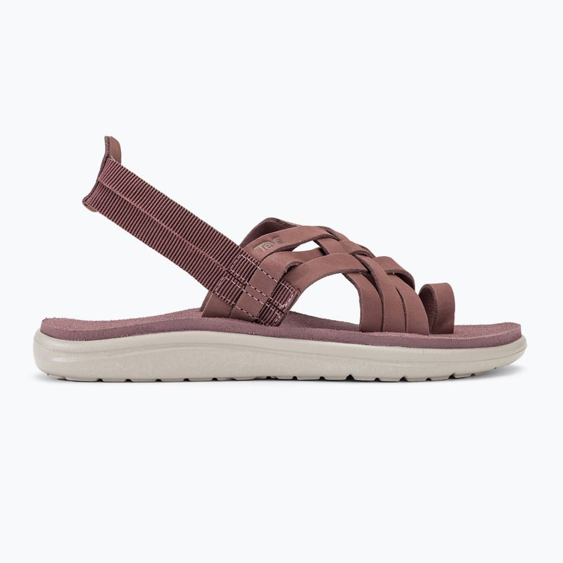 Дамски сандали Teva Voya Strappy Leather twilight mauve 2