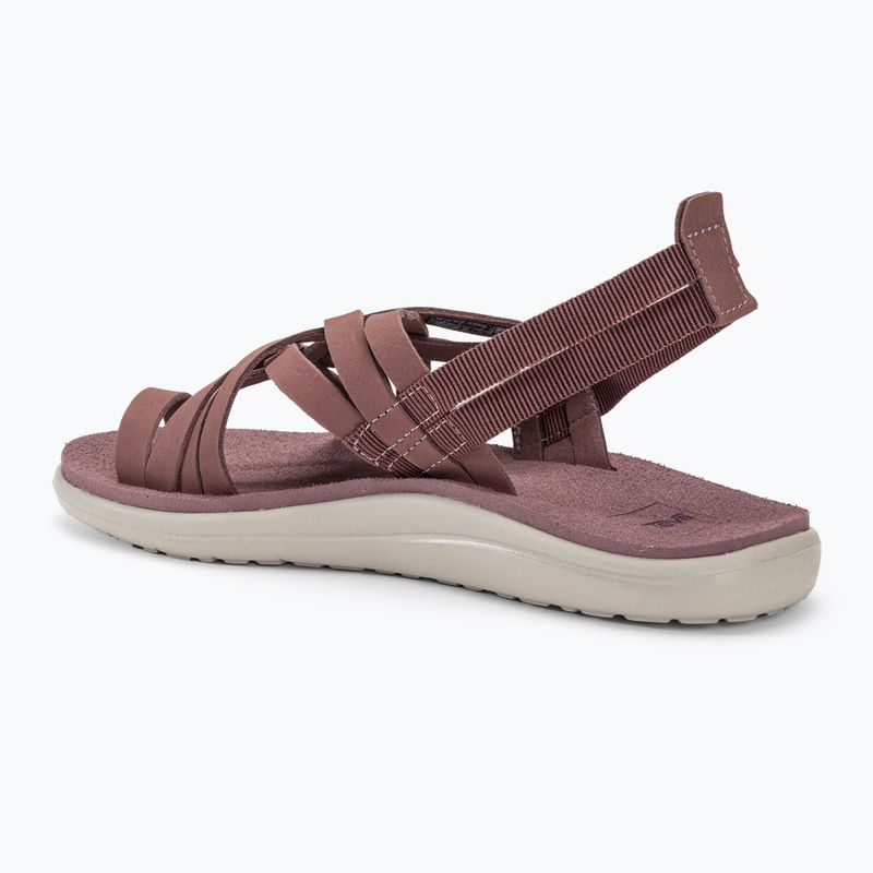 Дамски сандали Teva Voya Strappy Leather twilight mauve 3