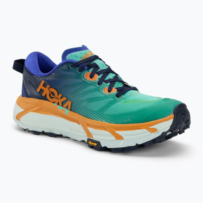 HOKA Mafate Speed 3 мъжки обувки за бягане ослепително синьо/пустинно слънце