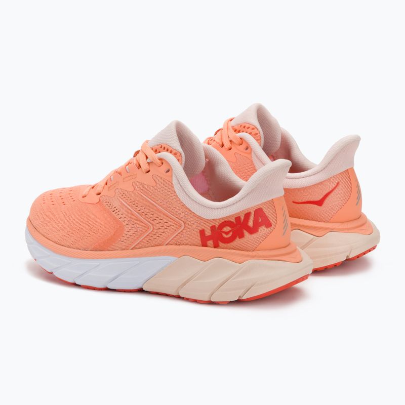 Дамски обувки за бягане HOKA Arahi 5 cantaloupe/silver peony 3
