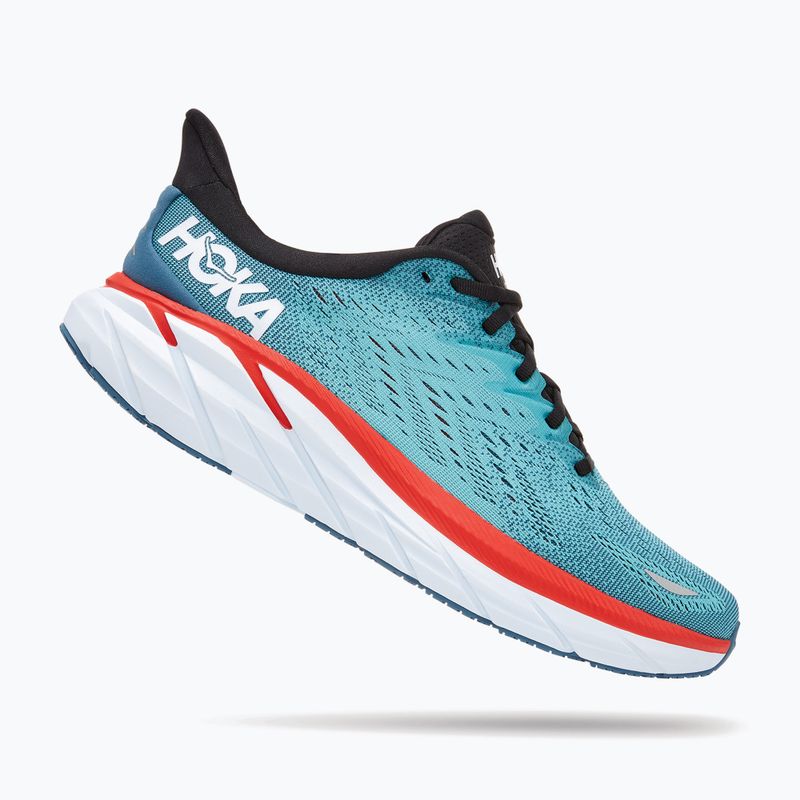 Мъжки обувки за бягане HOKA Clifton 8 blue 1119393-RTAR 11