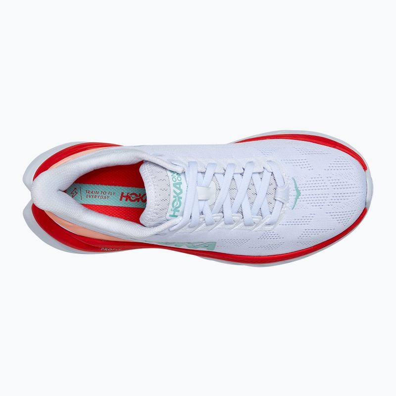 Дамски обувки за бягане HOKA Mach 4 white/fiesta 10