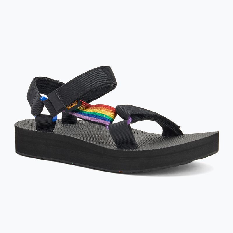 Дамски сандали Teva Midform Universal Pride black rainbow