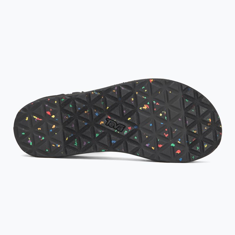 Дамски сандали Teva Midform Universal Pride black rainbow 4